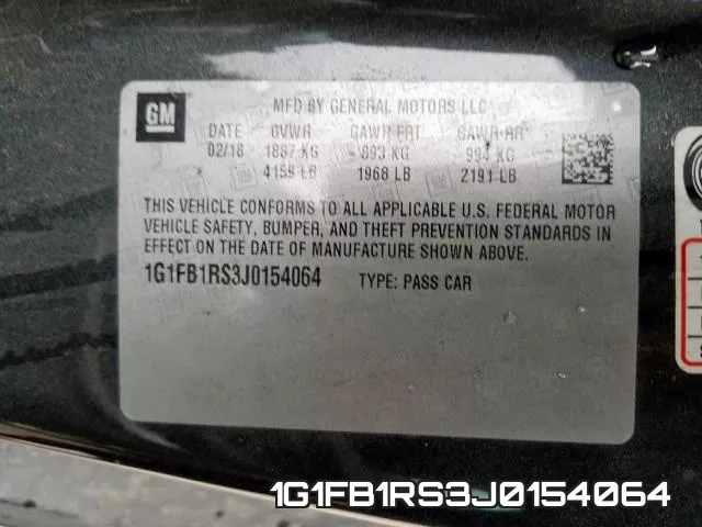 1G1FB1RS3J0154064 фото 2