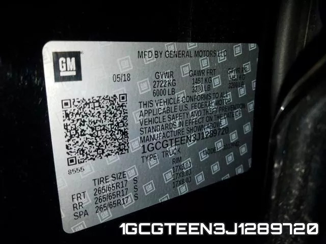 1GCGTEEN3J1289720 фото 2