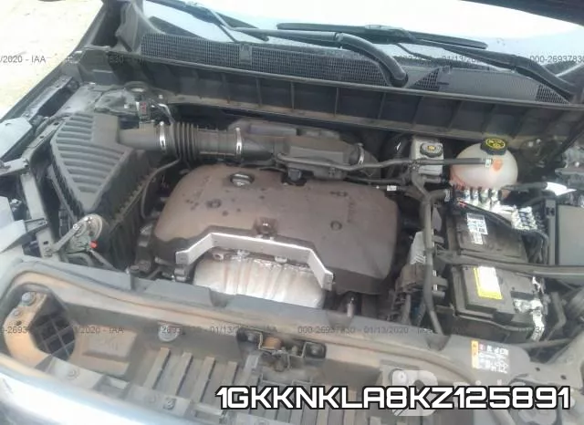 1GKKNKLA8KZ125891 фото 2