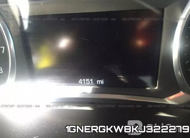 1GNERGKW8KJ322279 фото 8
