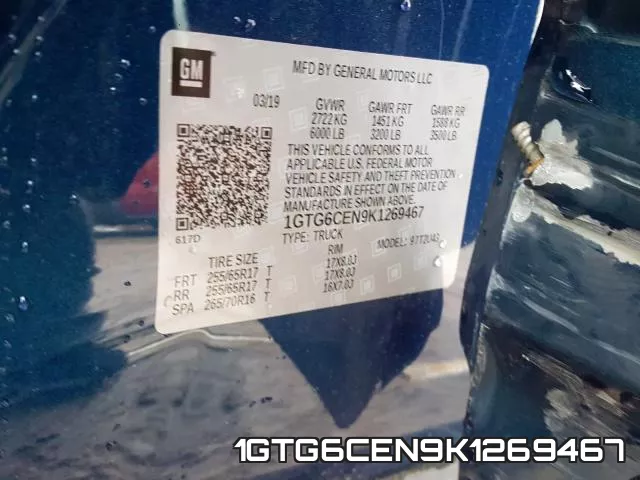 1GTG6CEN9K1269467 фото 2