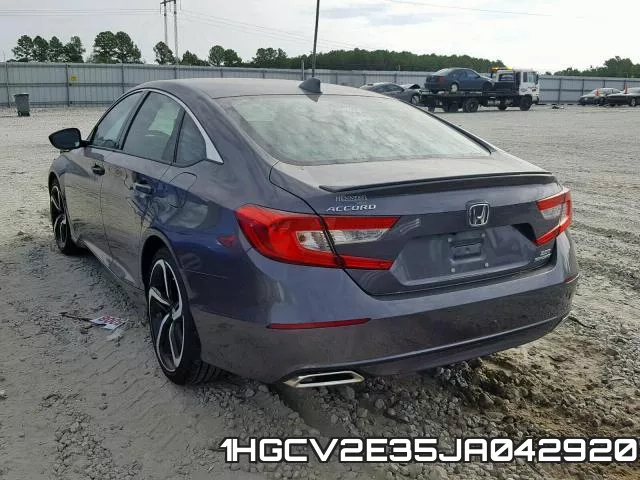 1HGCV2E35JA042920 фото 4
