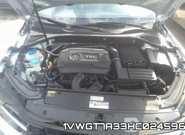 1VWGT7A33HC024596 фото 2