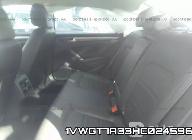 1VWGT7A33HC024596 фото 9