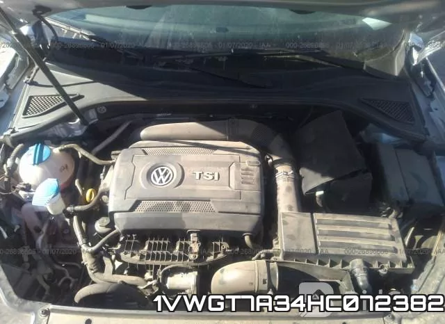 1VWGT7A34HC072382 фото 2