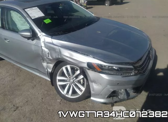 1VWGT7A34HC072382 фото 7