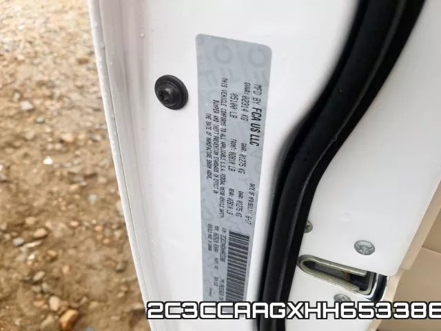 2C3CCAAGXHH653386 фото 2