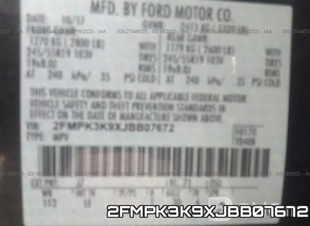 2FMPK3K9XJBB07672 фото 10