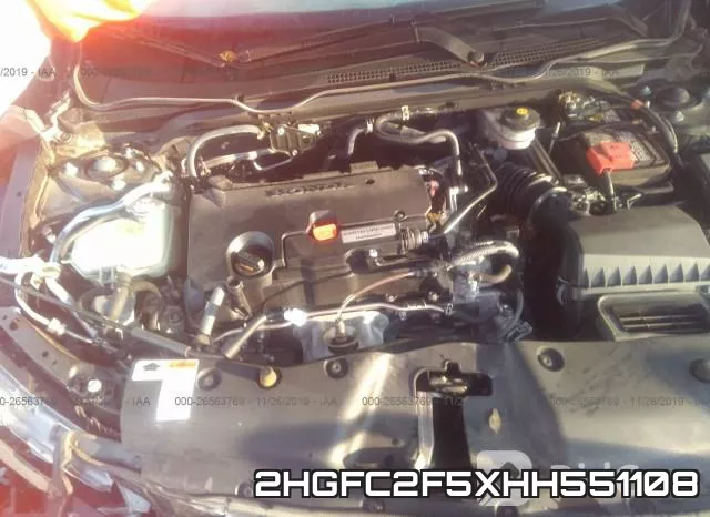 2HGFC2F5XHH551108 фото 2
