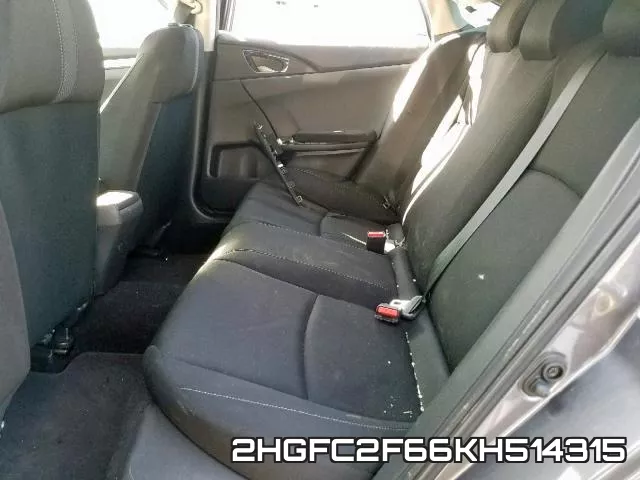 2HGFC2F66KH514315 фото 7