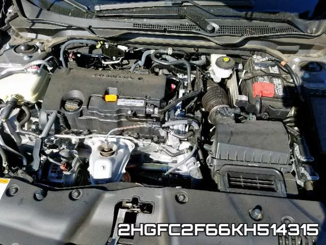 2HGFC2F66KH514315 фото 8
