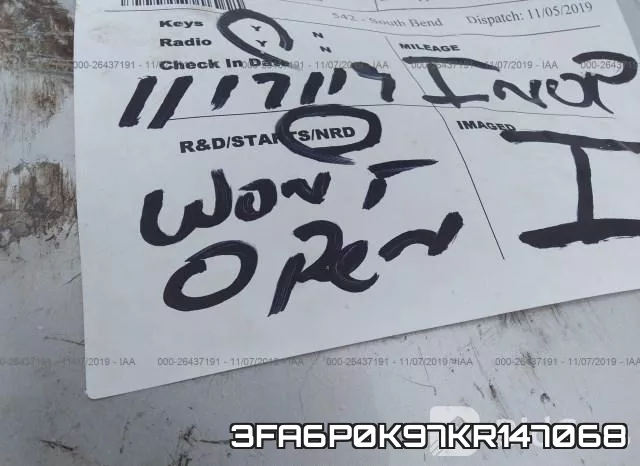 3FA6P0K97KR147068 фото 2
