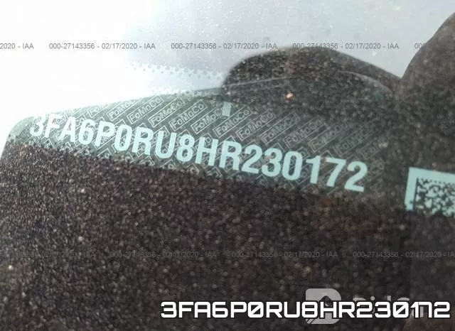 3FA6P0RU8HR230172 фото 10