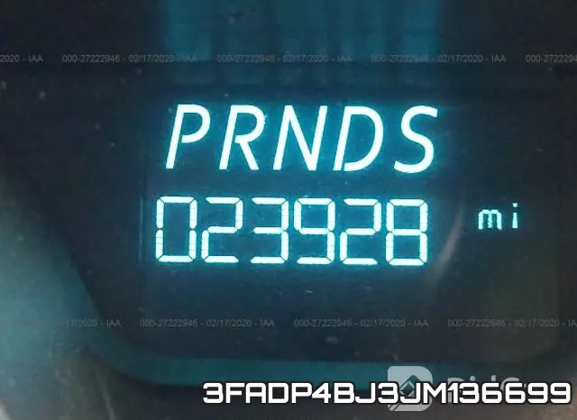 3FADP4BJ3JM136699 фото 8