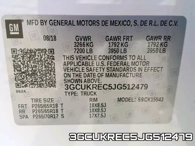 3GCUKREC5JG512479 фото 2