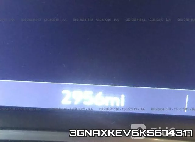 3GNAXKEV6KS674317 фото 8