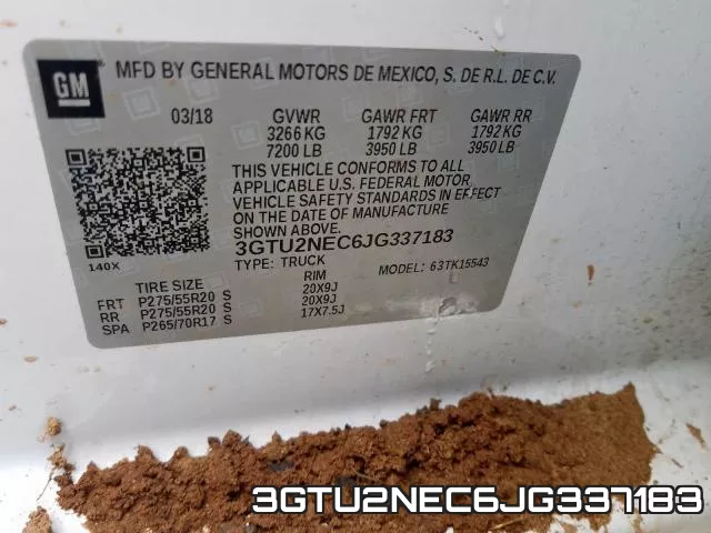 3GTU2NEC6JG337183 фото 2