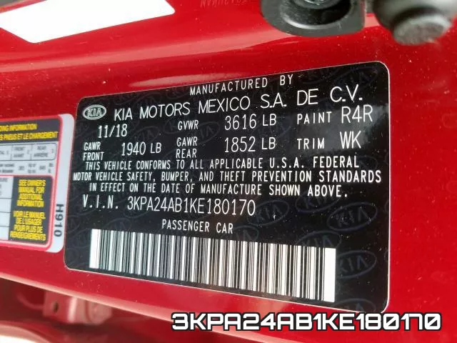 3KPA24AB1KE180170 фото 2