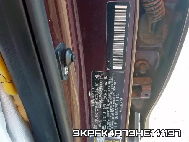 3KPFK4A73HE141137 фото 2