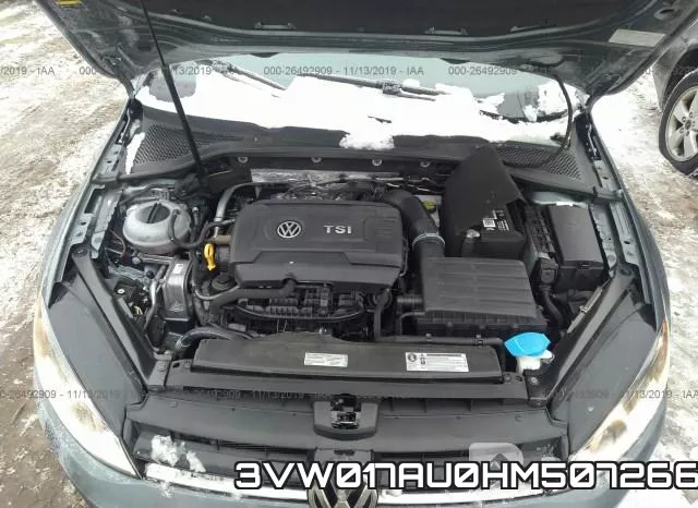 3VW017AU0HM507266 фото 2
