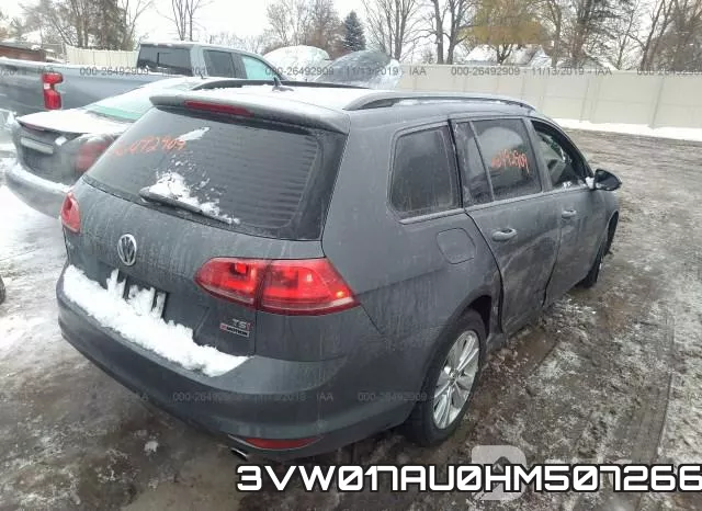 3VW017AU0HM507266 фото 5