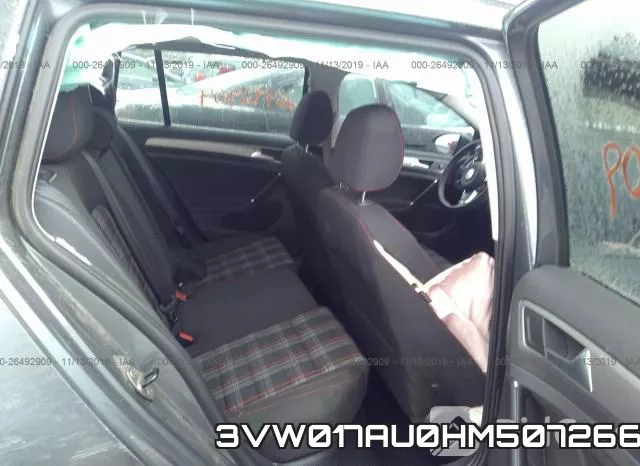 3VW017AU0HM507266 фото 9