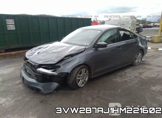 3VW2B7AJ1HM221602 фото 3