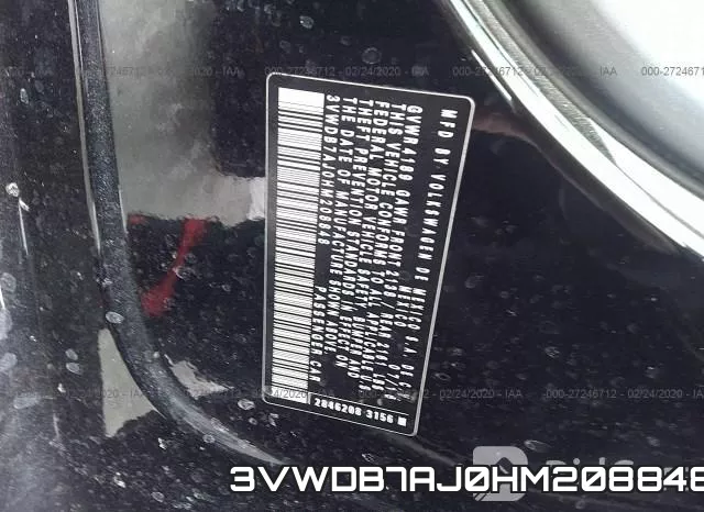 3VWDB7AJ0HM208848 фото 10