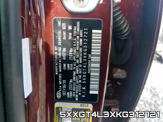 5XXGT4L3XKG312721 фото 2