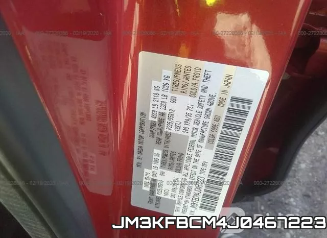 JM3KFBCM4J0467223 фото 10