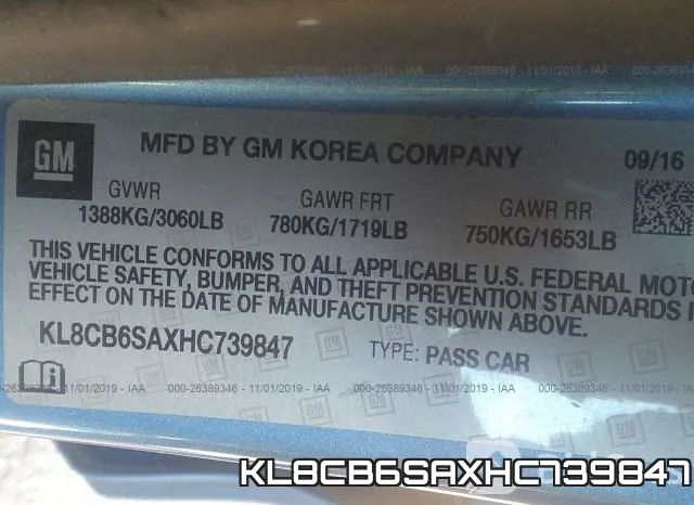 KL8CB6SAXHC739847 фото 10