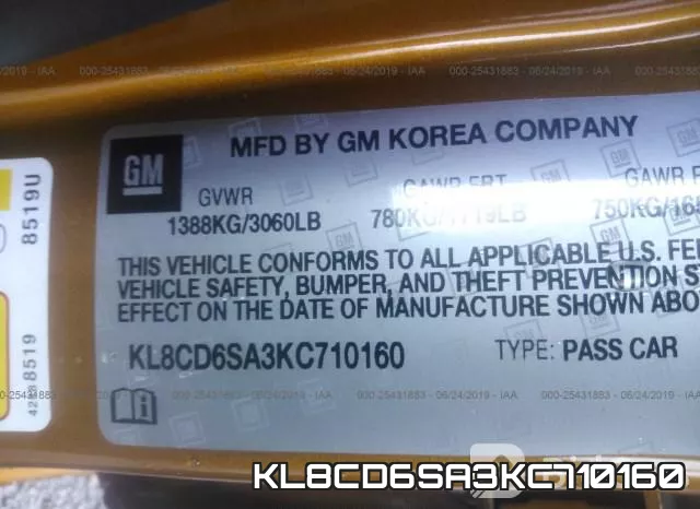 KL8CD6SA3KC710160 фото 10