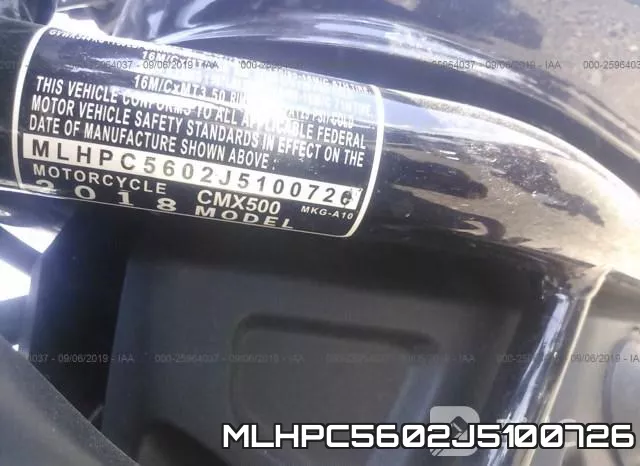 MLHPC5602J5100726 фото 2