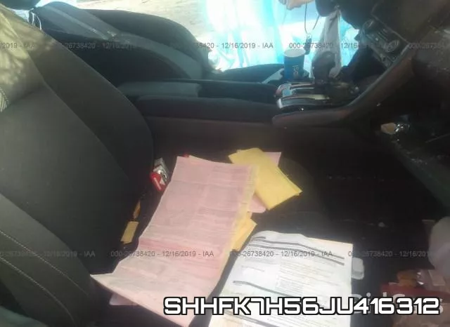 SHHFK7H56JU416312 фото 6