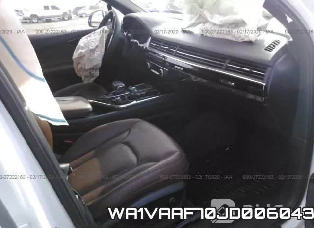 WA1VAAF70JD006043 фото 6