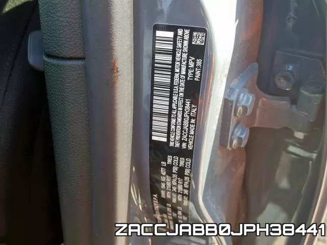 ZACCJABB0JPH38441 фото 2