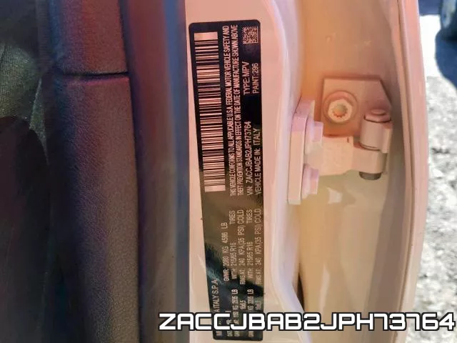 ZACCJBAB2JPH73764 фото 2