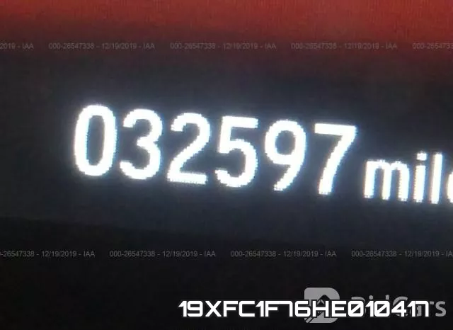 19XFC1F76HE010417 фото 8