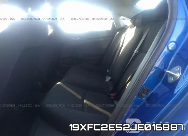 19XFC2E52JE016887 фото 9