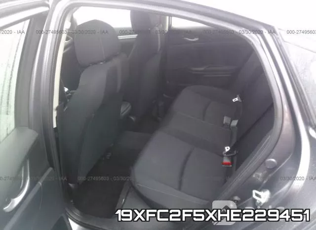 19XFC2F5XHE229451 фото 9