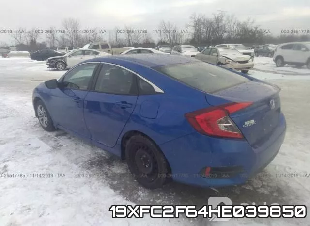 19XFC2F64HE039850 фото 4