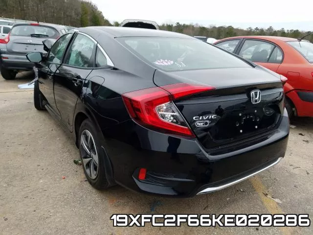 19XFC2F66KE020286 фото 4