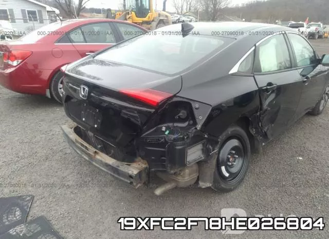 19XFC2F78HE026804 фото 7