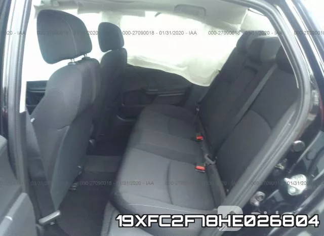 19XFC2F78HE026804 фото 9