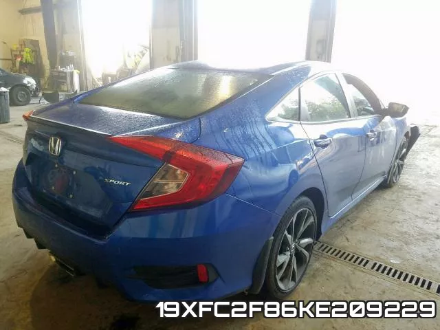 19XFC2F86KE209229 фото 5