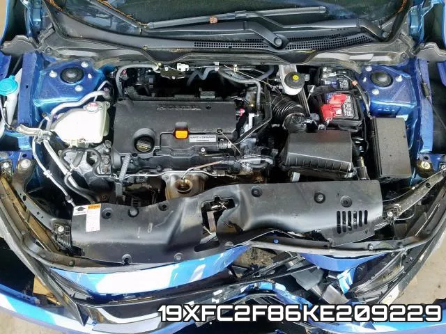19XFC2F86KE209229 фото 8