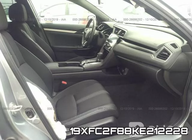 19XFC2F88KE212228 фото 6
