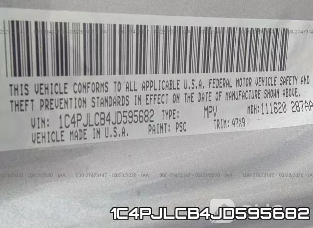 1C4PJLCB4JD595682 фото 10