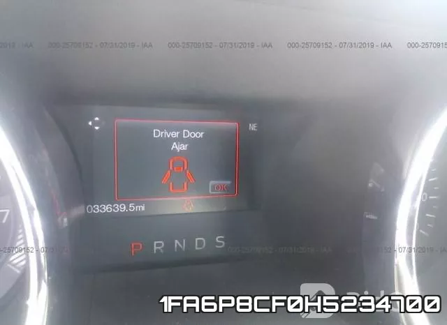 1FA6P8CF0H5234700 фото 8