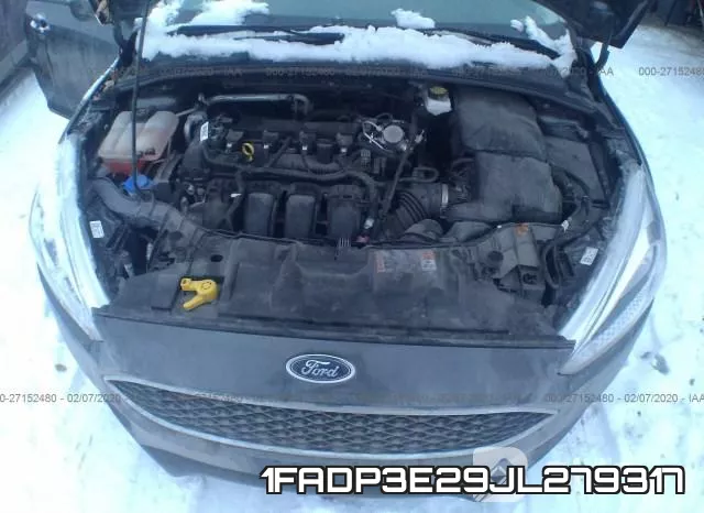 1FADP3E29JL279317 фото 2